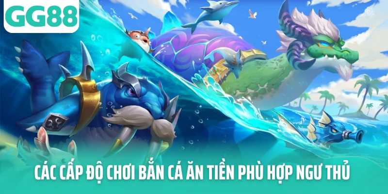 Các cấp độ chơi bắn cá ăn tiền phù hợp ngư thủ Các cấp độ chơi bắn cá ăn tiền phù hợp ngư thủ